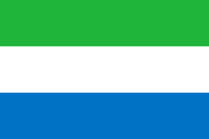 Sierra Leone flag, 1961-date